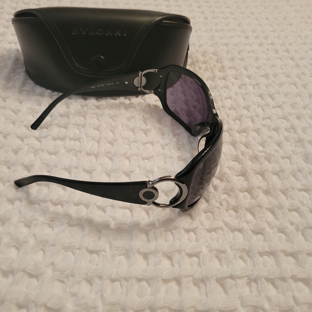 Bvlgari Black Sunglasses with Case - Picture 2 of 11